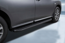 Nissan Pathfinder R52 2012–2021 Tayga Black side steps (2 stuks, aluminium) foto 1