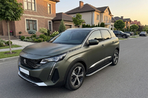 Peugeot 3008 2016–2023 Zijstappen Tayga Grey (set van 2, aluminium) foto 1