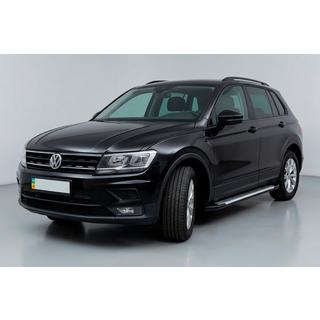 Line side steps (set van 2, aluminium) Volkswagen Tiguan 2016–2023 foto 1