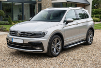 Volkswagen Tiguan 2016–2023 Sunrise side steps (2 stuks, aluminium) foto 1