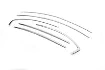 Chevrolet Captiva 2006–2019 Bovenste raamlijsten (6 stuks, RVS) foto 3