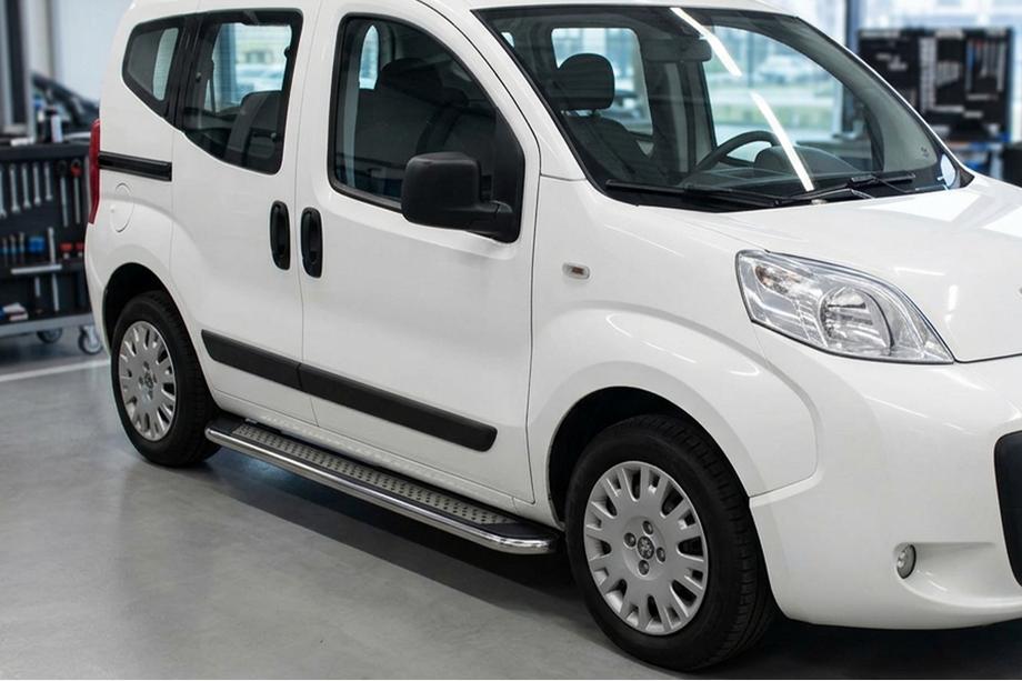 Citroen Nemo 2007–2017 Zijtreden Maydos V2 (2 st., aluminium/RVS) Image