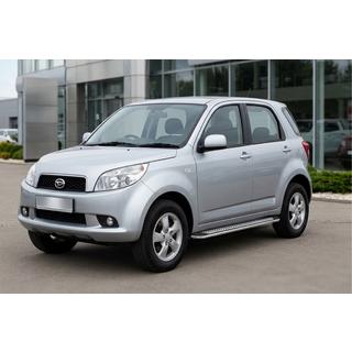 Zijtreden Maydos V2 (2 st., aluminium/RVS) Daihatsu Terios 2006–2017 foto 1