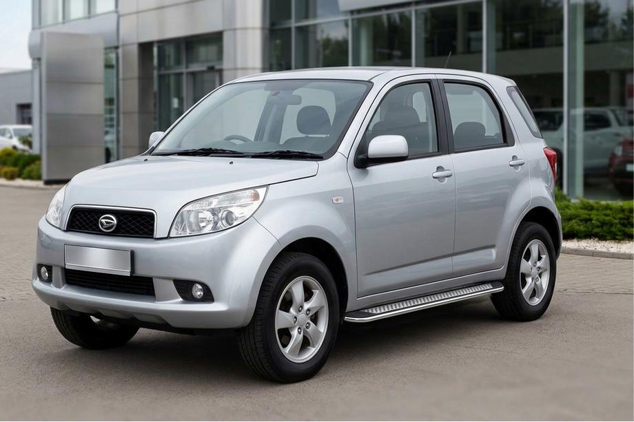 Daihatsu Terios 2006–2017 Zijtreden Maydos V2 (2 st., aluminium/RVS) Image