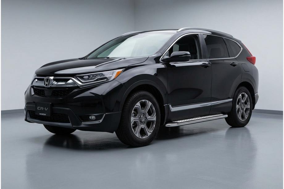 Honda CRV 2017–2022 Zijtreden Maydos V2 (2 st., aluminium/RVS) Image