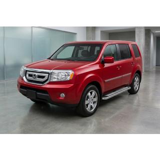 Zijtreden Maydos V2 (2 st., aluminium/RVS) Honda Pilot 2008–2015 foto 1