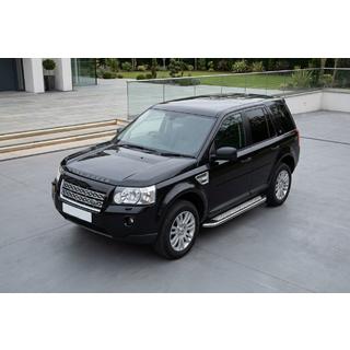 Zijtreden Maydos V2 (2 st., aluminium/RVS) Land Rover Freelander II 2006–2014 foto 1