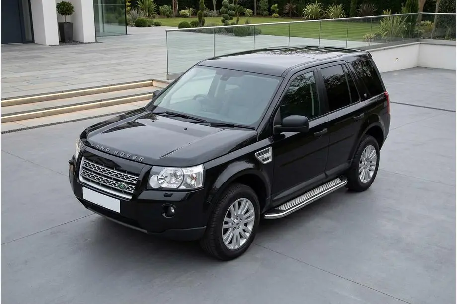 Land Rover Freelander II 2006–2014 Zijtreden Maydos V2 (2 st., aluminium/RVS) Image