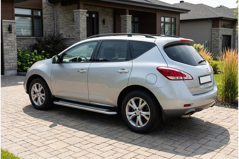 Nissan Murano 2008–2014 Zijtreden Maydos V2 (2 st., aluminium/RVS) Image