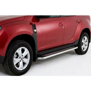 Zijtreden Maydos V2 (2 st., aluminium/RVS) Dacia Duster 2018–2024 foto 1