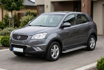 SsangYong Korando 2010–2019 Zijtreden Maydos V2 (2 st., aluminium/RVS) foto 1
