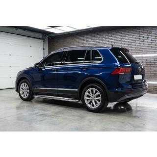 Zijtreden Maydos V2 (2 st., aluminium/RVS) Volkswagen Tiguan 2016–2023 foto 1