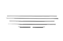 Audi A3 2003–2012 Onderste raamlijsten (RVS) foto 5