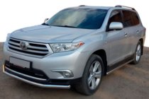 Toyota Highlander 2008–2013 Frontbeschermbeugel ST008 (2010-2013, RVS) foto 1
