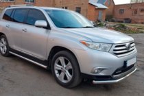 Toyota Highlander 2008–2013 Frontbeschermbeugel ST008 (2010-2013, RVS) foto 5