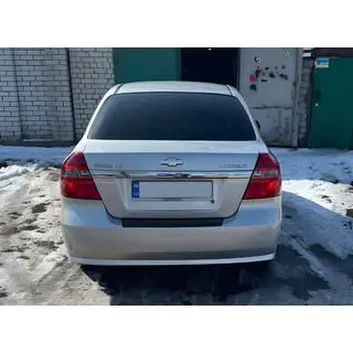 Kunststof achterbumper diffuser met opstaande rand foto 1