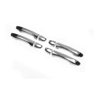 Deurgreep covers (set 4 stuks, RVS) foto 3