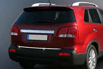Kia Sorento II XM 2009–2014 RVS kofferbakrand (2009-2013) foto 1