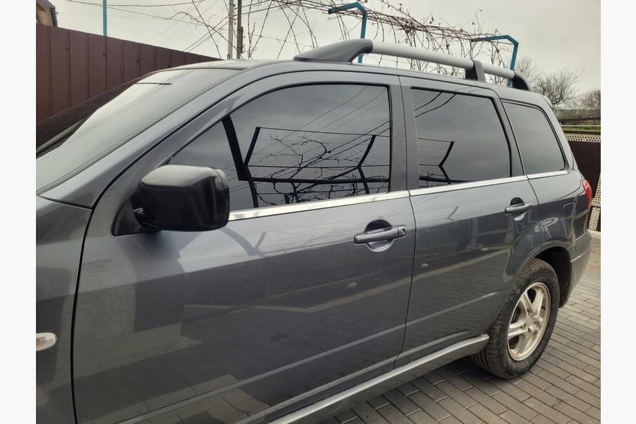 Mitsubishi Outlander 2001–2006 Onderste raamlijsten (6 stuks, RVS) Image