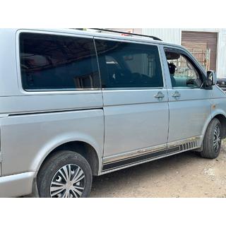 Onderste raamlijsten (6-delig, RVS) Volkswagen T5 Transporter 2003–2010 foto 4