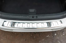 Volkswagen Golf 7/E-Golf 2012–2020 RVS sierlijst voor achterbumper Carmos (RVS) Stationwagen foto 2