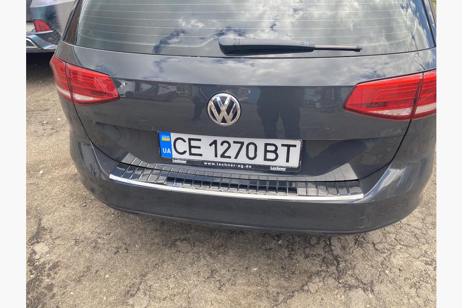 Volkswagen Passat B8 2015–2023 Chroom achterbumperbeschermer Carmos V1 (SW) Foto 5