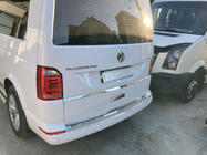 Volkswagen T6 2015–2024 Achterbumperbeschermer Carmos V1 hoogglans (1-deurs, RVS) foto 2
