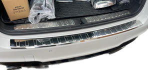BMW X3 F25 2011–2018 RVS achterbumper beschermplaat Carmos foto 2