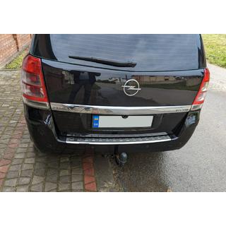 Achterbumper beschermlijst Carmos V1 (RVS) Opel Zafira B 2005–2011 foto 1