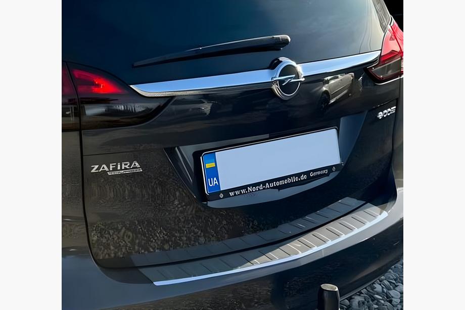 Opel Zafira C Tourer 2011–2019 RVS sierlijst voor achterbumper Carmos (RVS) Image