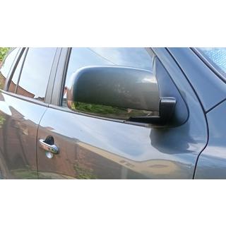 Spiegelkappen (2 stuks, RVS) Hyundai Santa Fe 2 2006–2012 foto 2