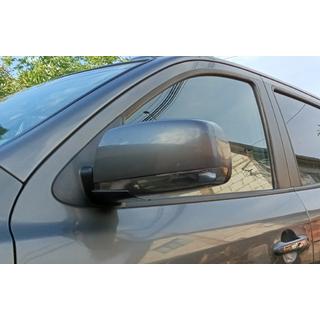 Spiegelkappen (2 stuks, RVS) Hyundai Santa Fe 2 2006–2012 foto 1