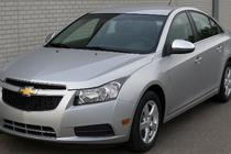 Chevrolet Cruze 2009–2015 RVS spiegelkappen (set van 2) foto 1