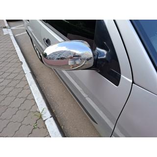 RVS spiegelkappen (set van 2) Ford Focus I 1998–2005 foto 1