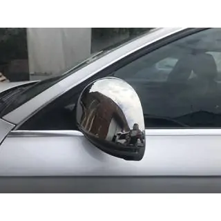 RVS spiegelkappen 2009-2012 (2 stuks) Audi A6 C6 2004–2011 foto 2