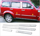 Dodge Nitro 2006–2011 Deurstrips (RVS) foto 3