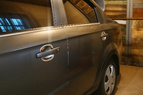 Opel Corsa D 2007–2014 Deurhandgreepschalen (4 stuks, RVS) foto 4