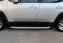 Jeep Renegade 2014– Deurstrips Zwart Chroom (4 stuks, RVS) foto 3