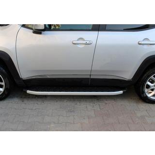 Deurstrips Zwart Chroom (4 stuks, RVS) Jeep Renegade 2014– foto 3