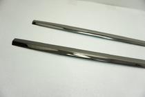 Volkswagen T6 2015–2024 Grille sierlijsten Zwart Chroom 2015-2019 (4 stuks, RVS) foto 3