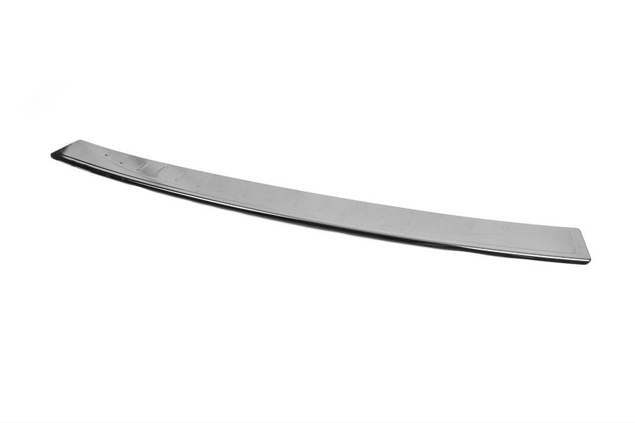 Volkswagen T6 2015–2024 Omsa achterbumperbeschermlijst zwart chroom (1-deurs, RVS) Image