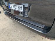 Mercedes Vito/V-klasse W447 2014– OmsaLine achterbumperbeschermer Zwart Chroom (RVS) foto 2
