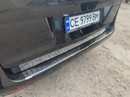 Mercedes Vito/V-klasse W447 2014– OmsaLine achterbumperbeschermer Zwart Chroom (RVS) foto 3