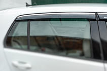Volkswagen Golf 7/E-Golf 2012–2020 Raamwindschermen met chroomlijst HB (4 stuks, Niken) foto 4
