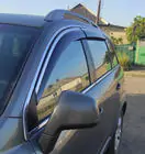 Opel Antara 2006–2017 Raamwindschermen met chromen sierlijst (set van 4, Niken) foto 3