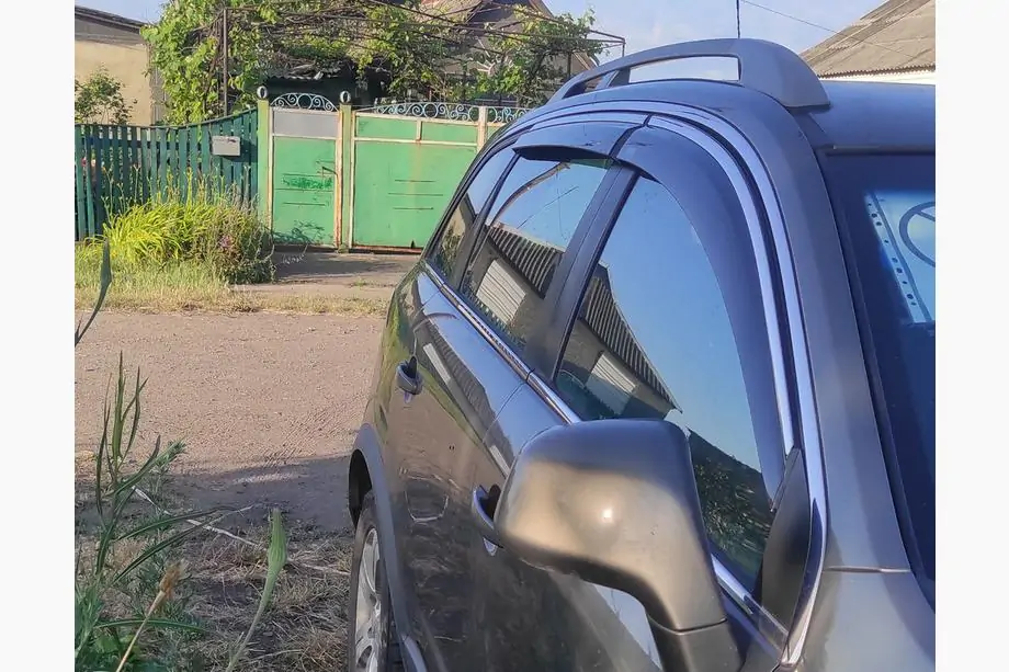 Opel Antara 2006–2017 Raamwindschermen met chromen sierlijst (set van 4, Niken) Image