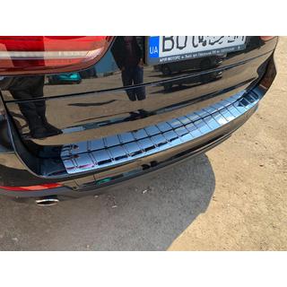 RVS achterbumperbeschermer (OmsaLine) BMW X5 F15 2013–2018 foto 2