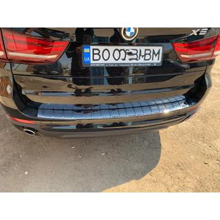 RVS achterbumperbeschermer (OmsaLine) BMW X5 F15 2013–2018 foto 3