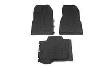 Ford Custom 2013–2022 Rubberen automatten (3 stuks, Polytep) foto 2