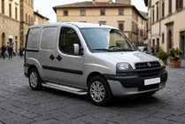 Fiat Doblo I 2001–2005 Zijtreden Maydos V2 (2 st., aluminium/RVS) foto 1